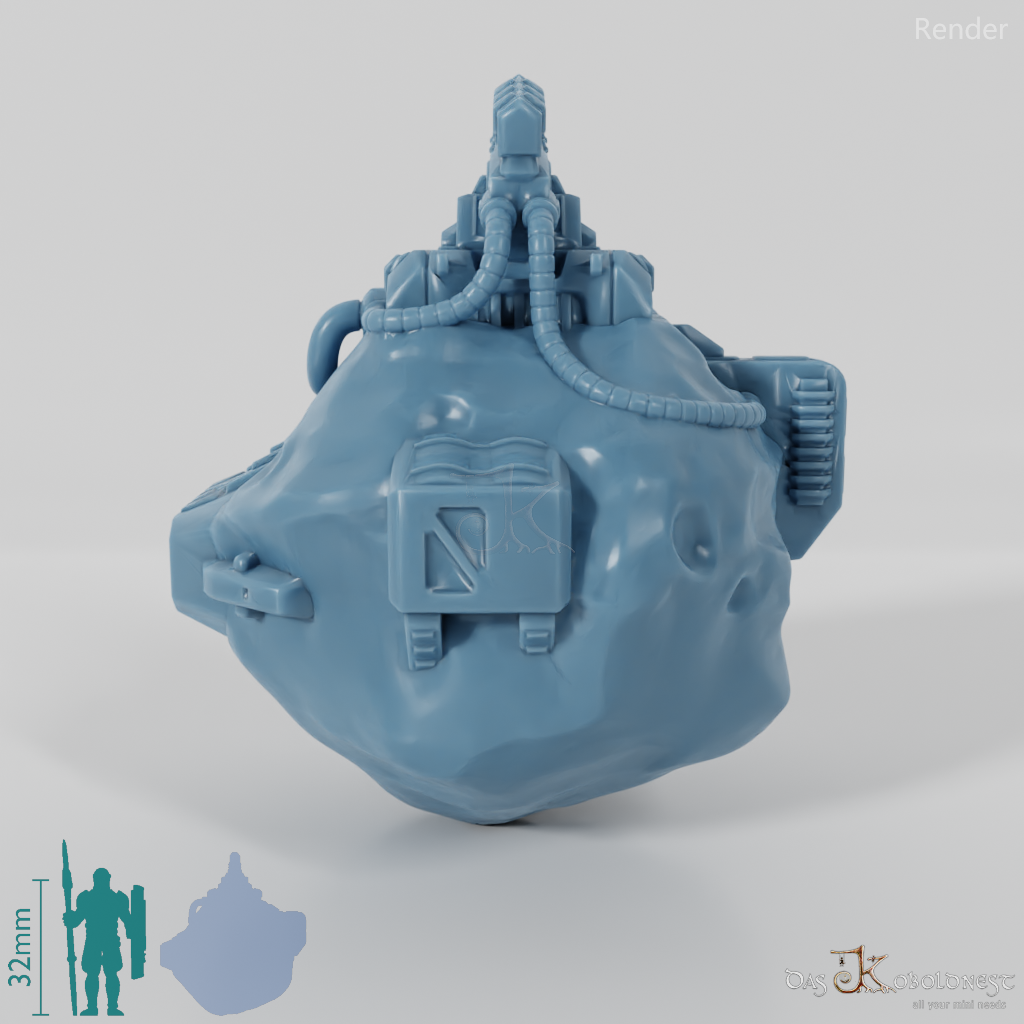 Asteroiden-Verteidigungsgeschütz