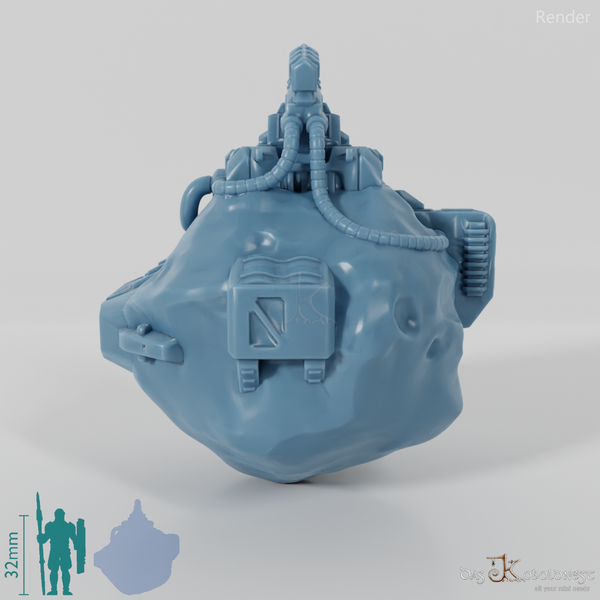 Asteroiden-Verteidigungsgeschütz