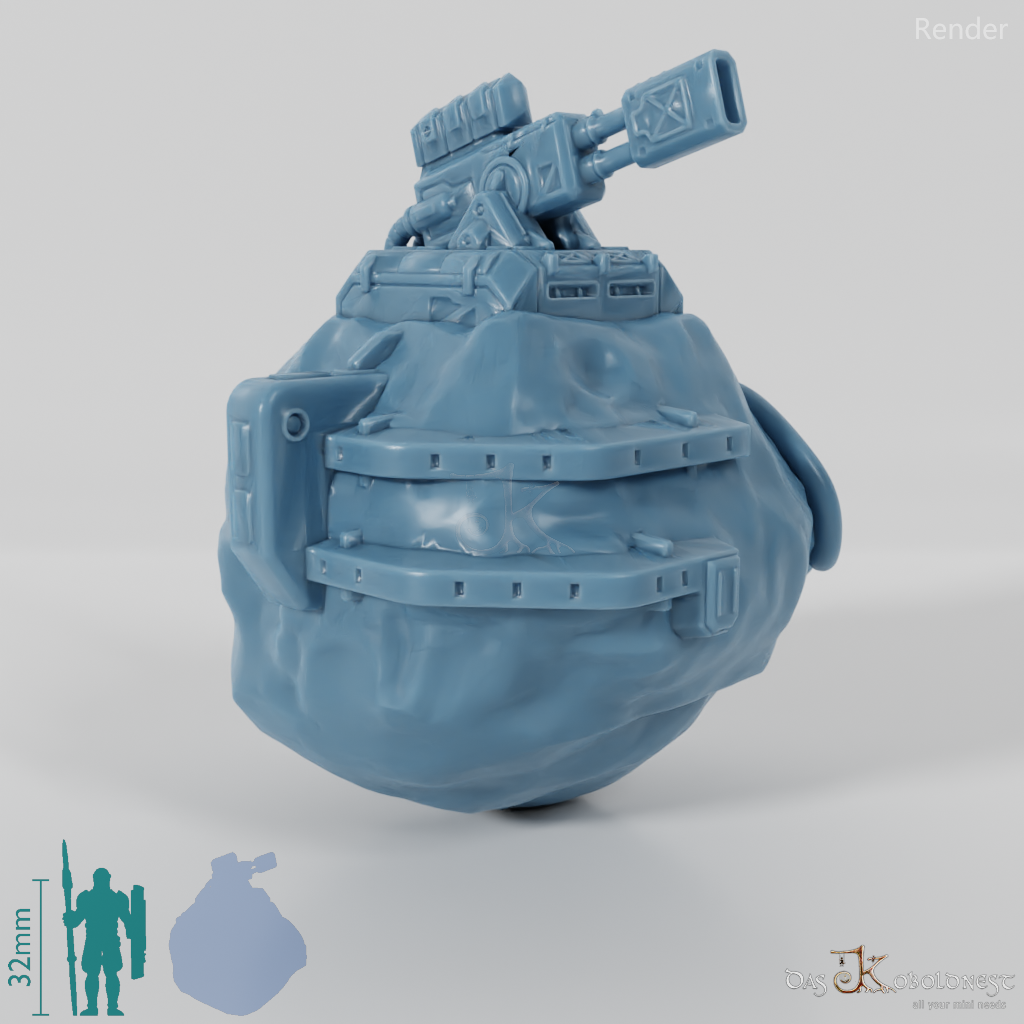 Asteroiden-Verteidigungsgeschütz