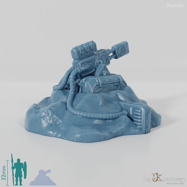 Planeten-Verteidigungsgeschütz