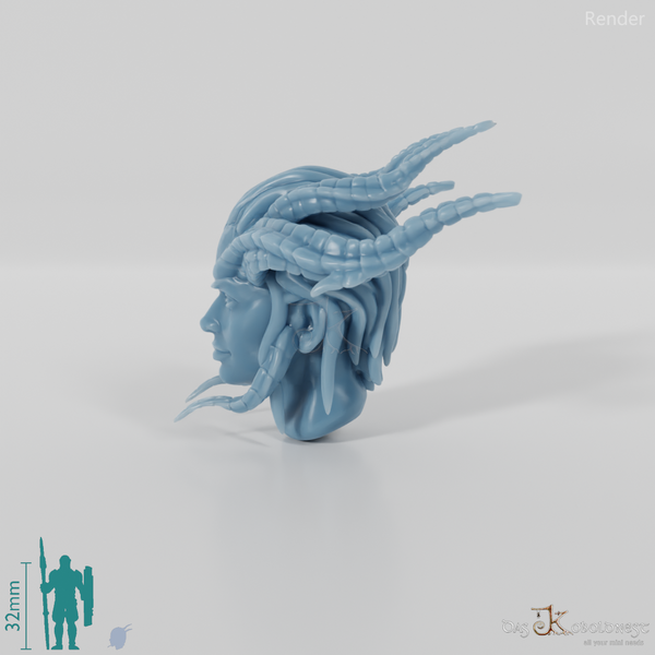 Frauenkopf - Tiefling 3 (Lillith)