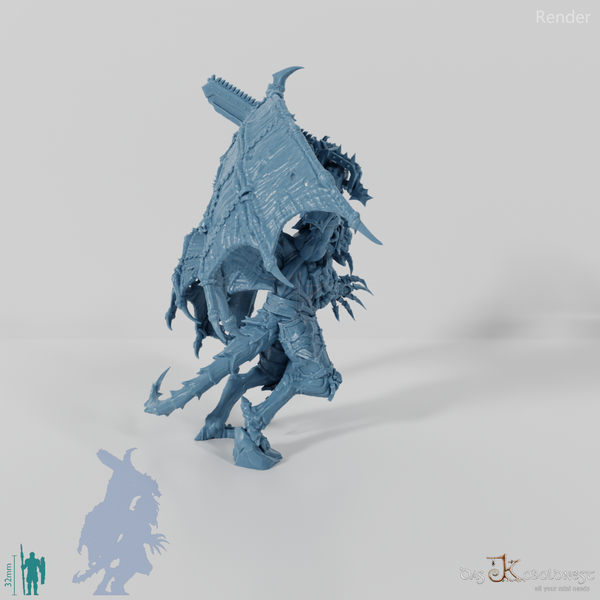 Void Horrors - Gladiator Demon Lord mit Kettenschwert