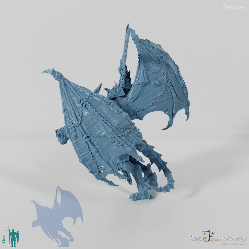 Void Horrors - Gladiator Demon Lord mit Schwert und Blaster