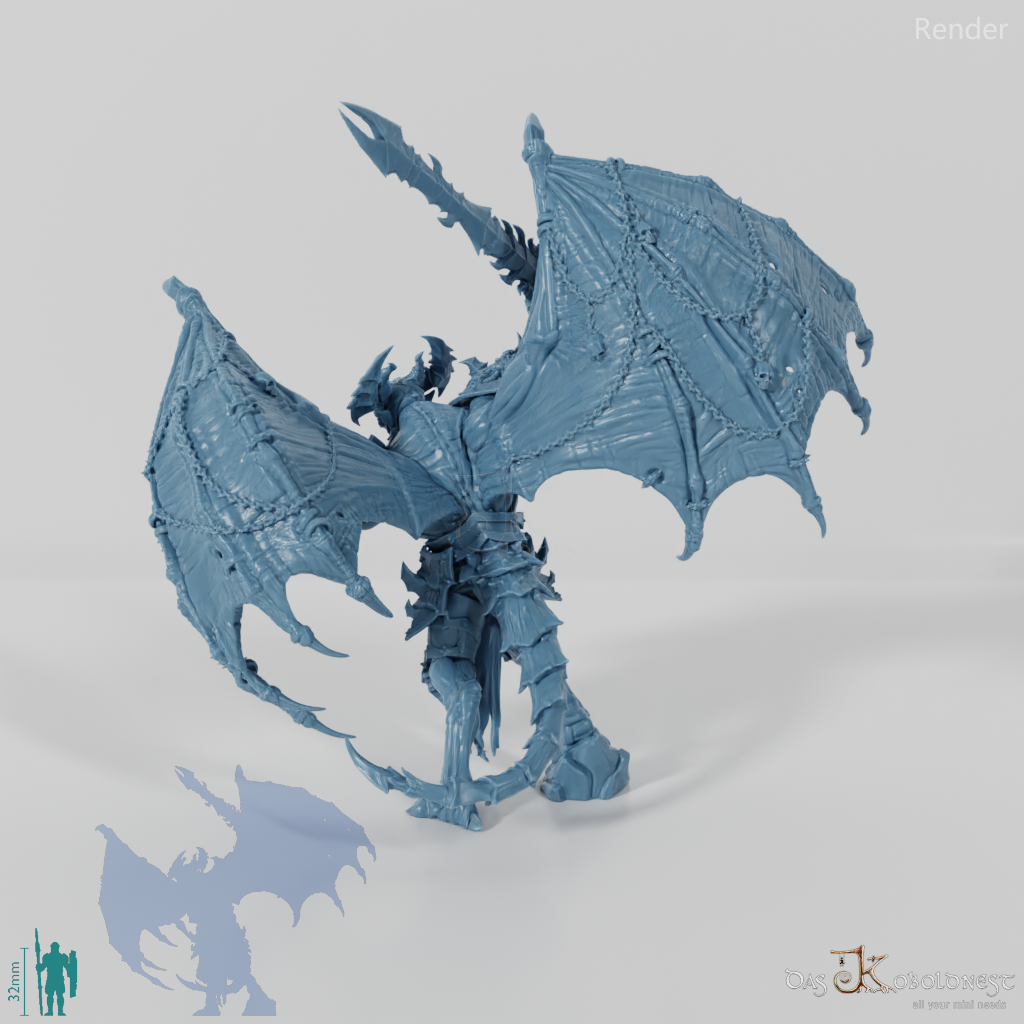 Void Horrors - Gladiator Demon Lord mit Schwert und Blaster