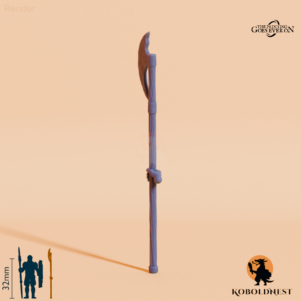 Wüstenclan-Berdysch mit Hand