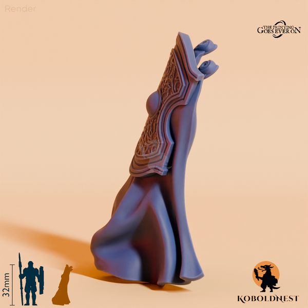 Wüstenclan-Umhang G mit Schild