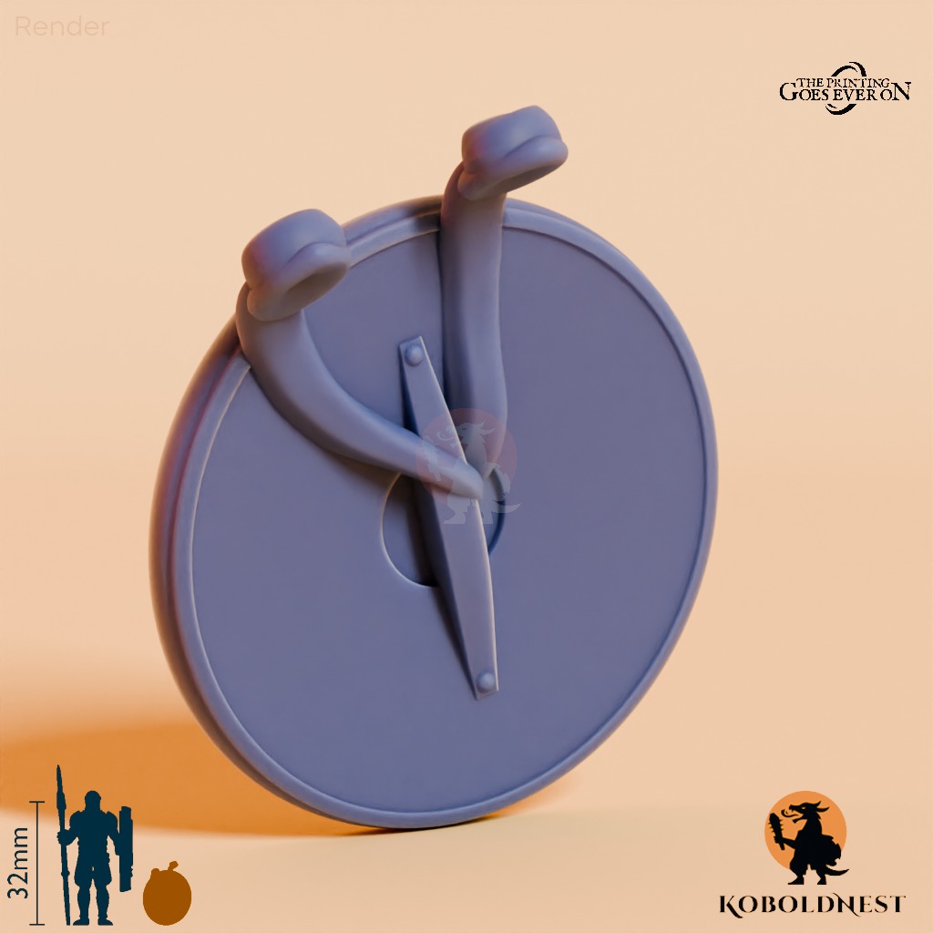 Wüstenclan-Rückenschild N