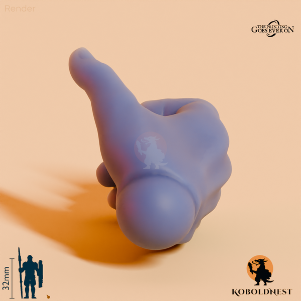 Wüstenclan-Hand, zugreifend