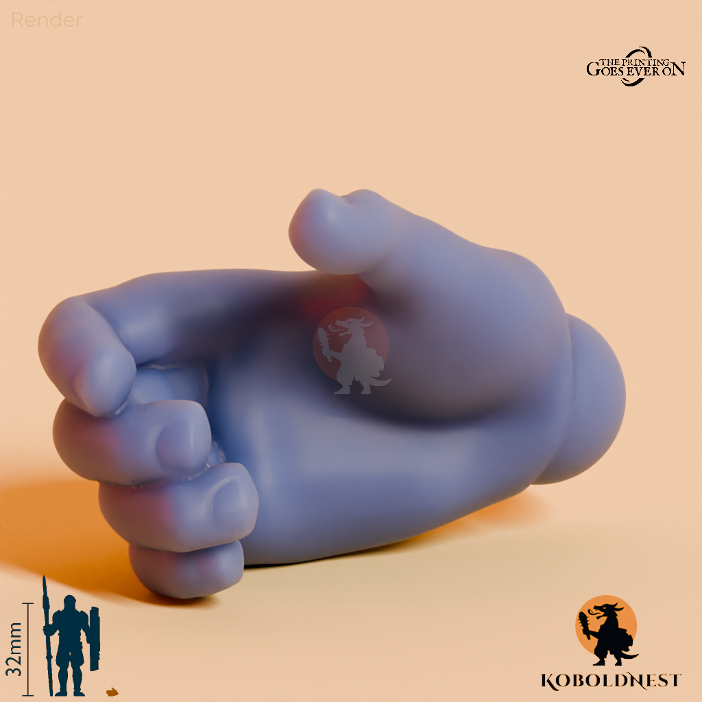Wüstenclan-Hand, zugreifend