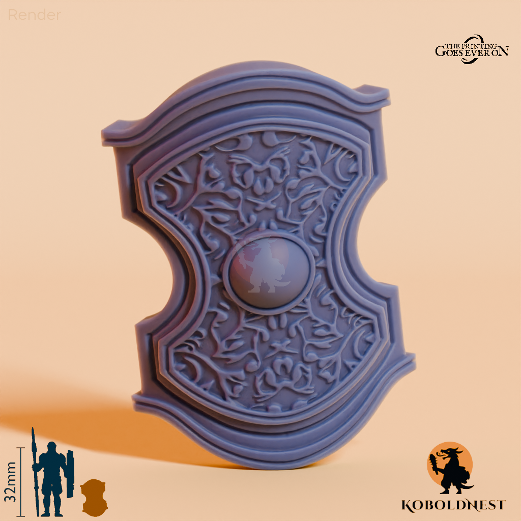 Wüstenclan-Schild D mit Hand