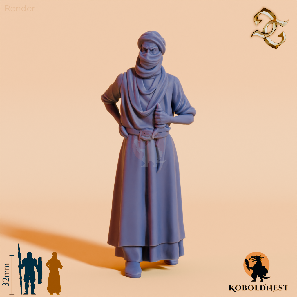 Dhakir ibn Farid al-Ghaib, Wüstenläufer