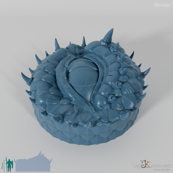 Würfelbox - Drachenauge