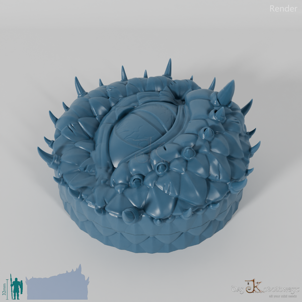 Würfelbox - Drachenauge
