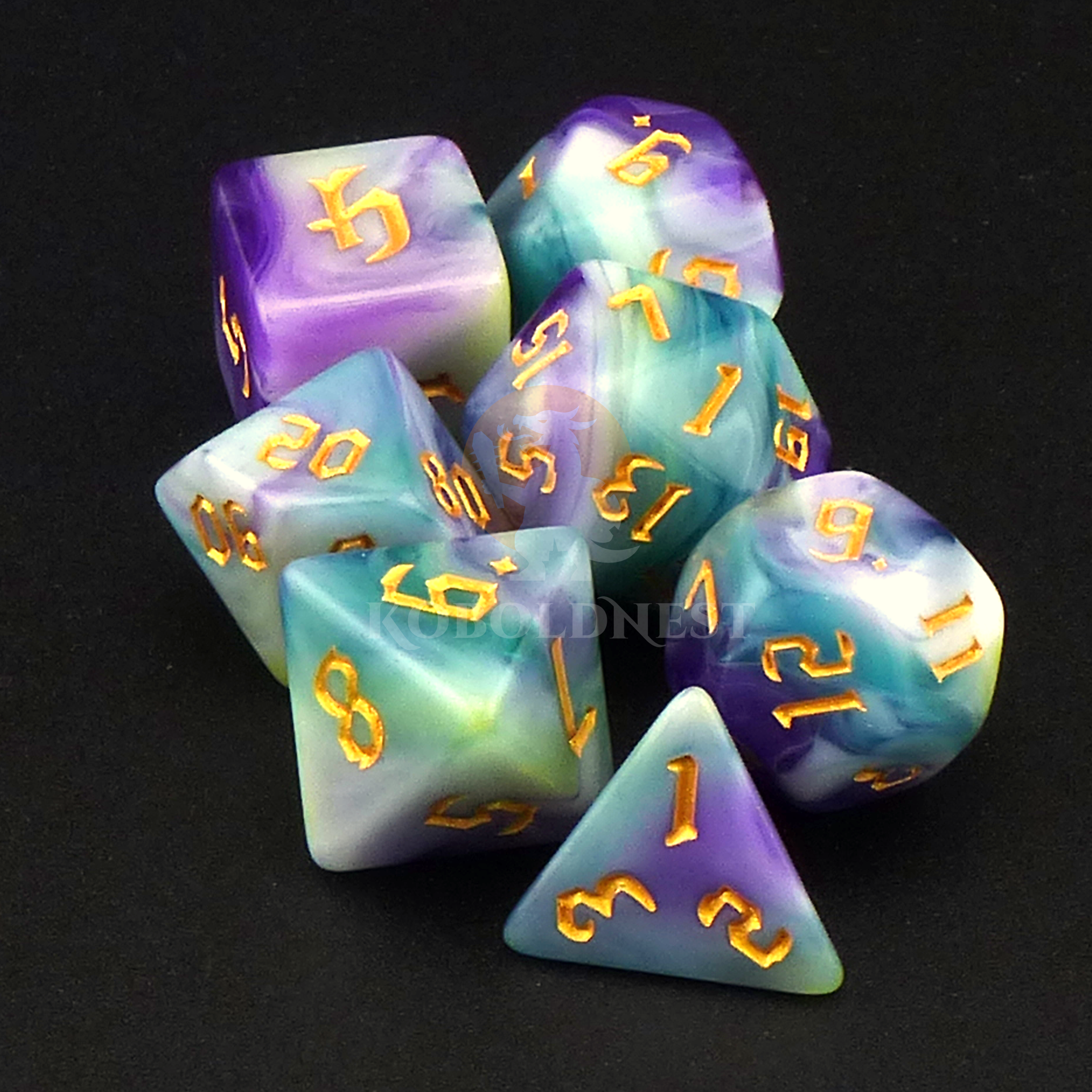 Dice_Polyhedral_Set_Standard_Purple-Multicolor_Heap.png