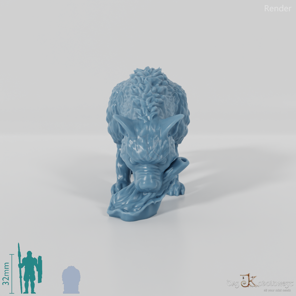 Dinocrocuta 02 - StoneAxe Miniatures