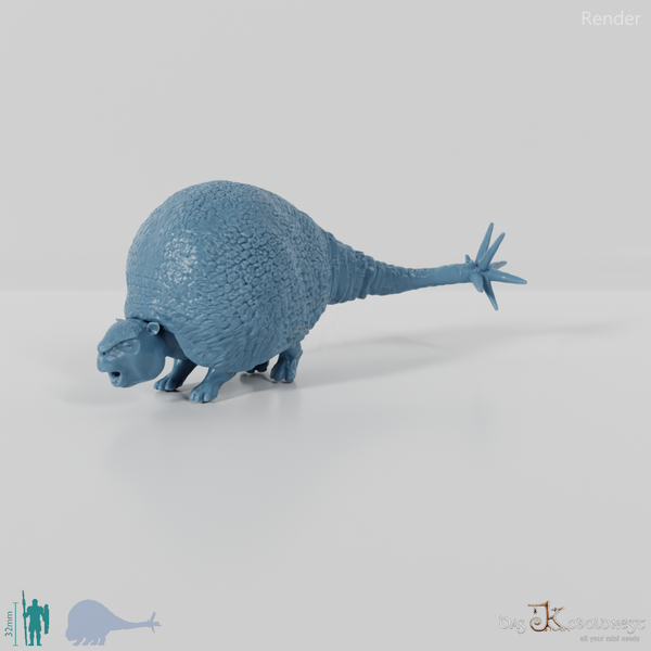 Doedicurus clavicaudatus 01 - JJP