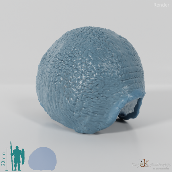 Doedicurus clavicaudatus 04 (Leerer Panzer) - JJP