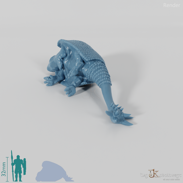 Doedicurus 04 (Kadaver) - StoneAxe Miniatures