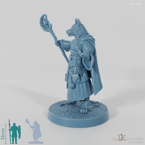 Hundevolk-Magierin - Border Collie