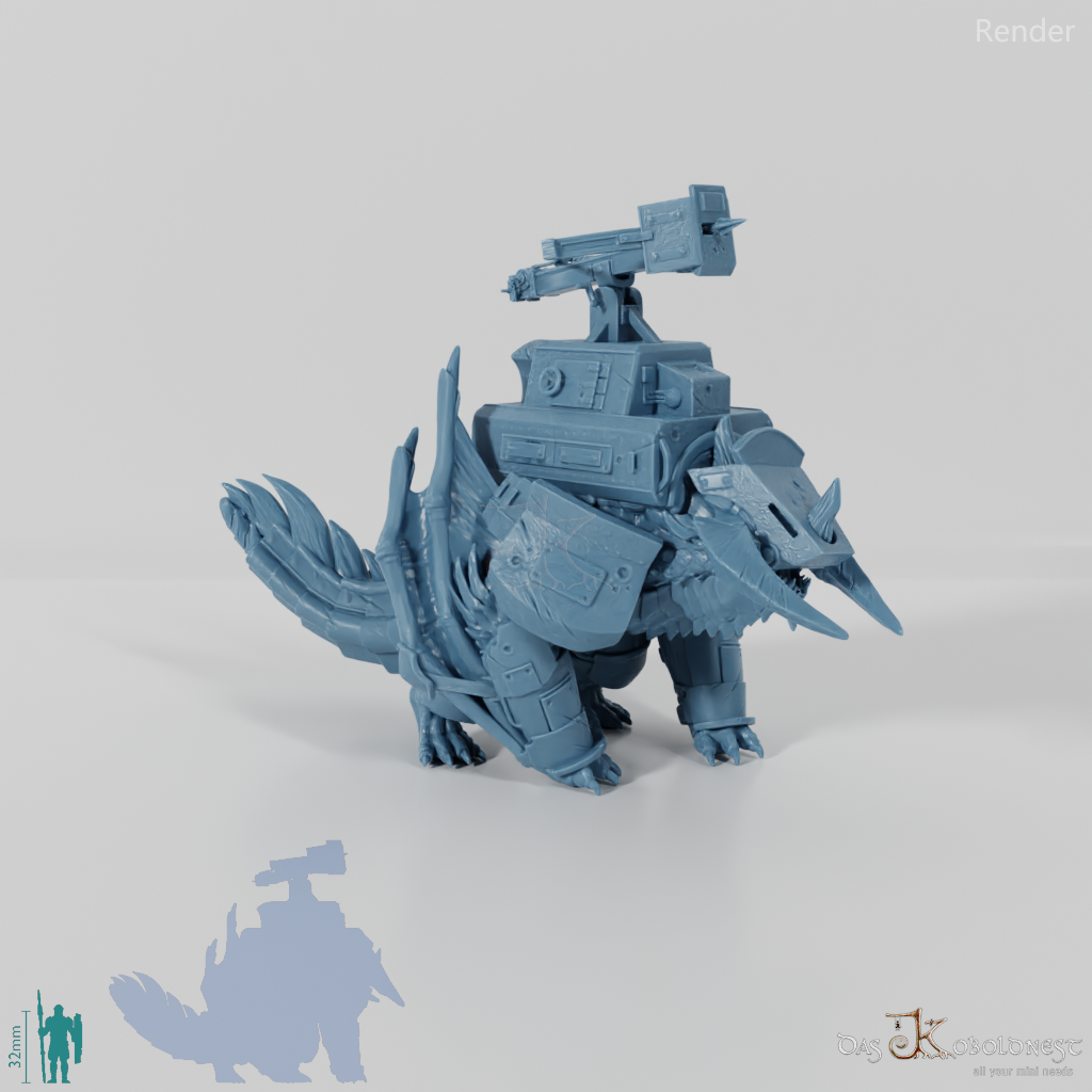 Belagerungsdrache - Gerüstet B 02