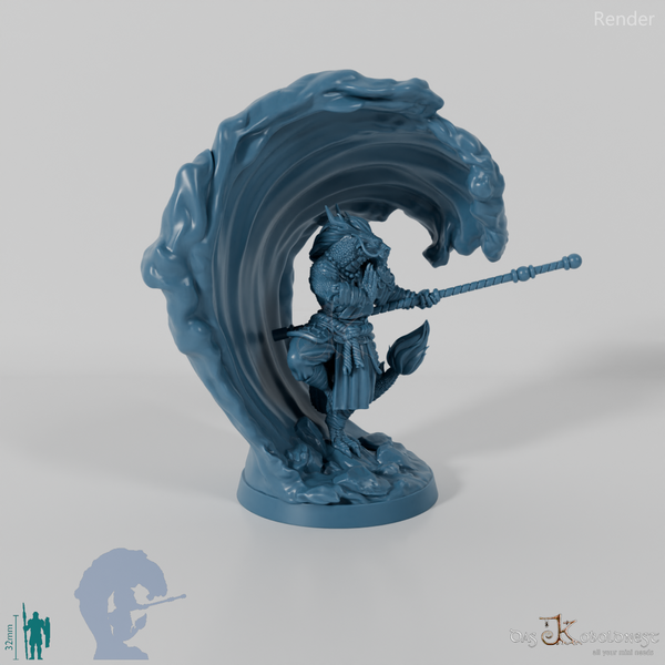 Drachenvolk-Mönch 01 A