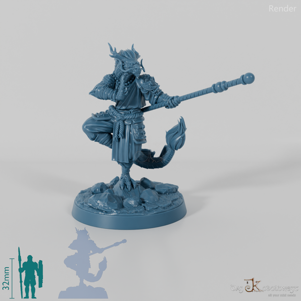 Drachenvolk-Mönch 01 B