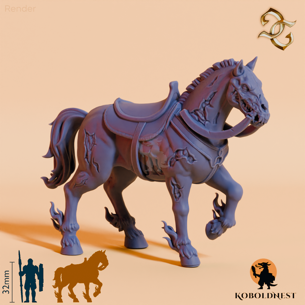 Duskfall, Dravens Pferd