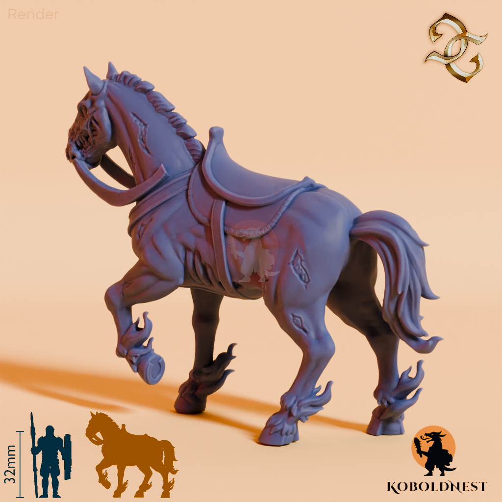 Duskfall, Dravens Pferd