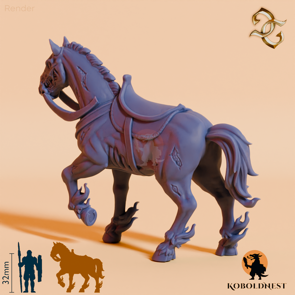 Duskfall, Dravens Pferd
