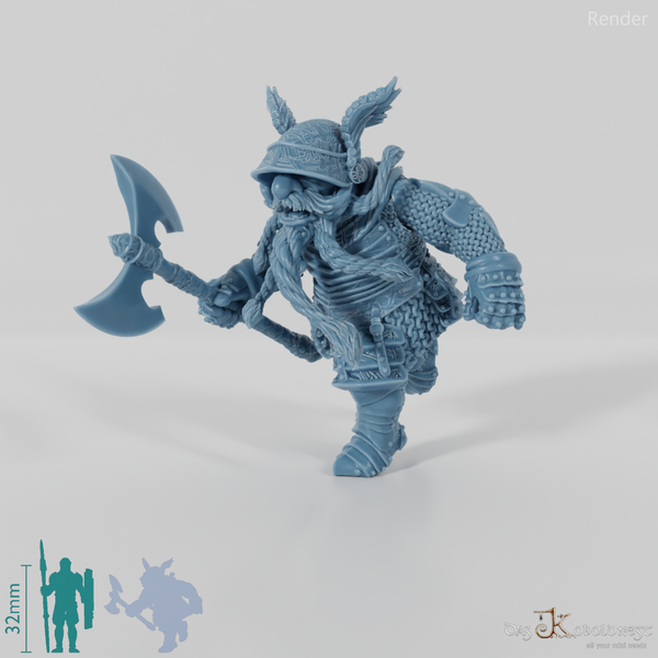 Zwergen-Infanterie (Schwere Rüstung) 05