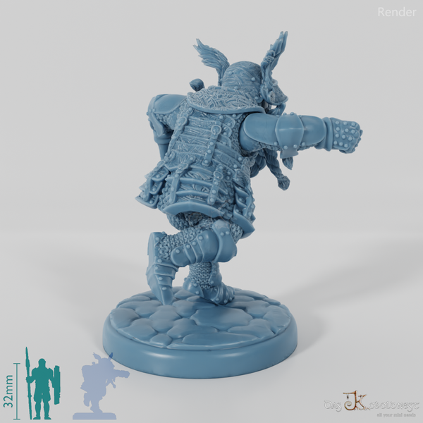 Zwergen-Infanterie (Schwere Rüstung) 08