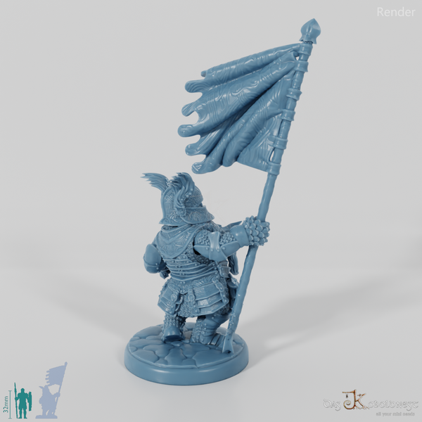 Zwergen-Infanterie (Schwerer Bannerträger) 15