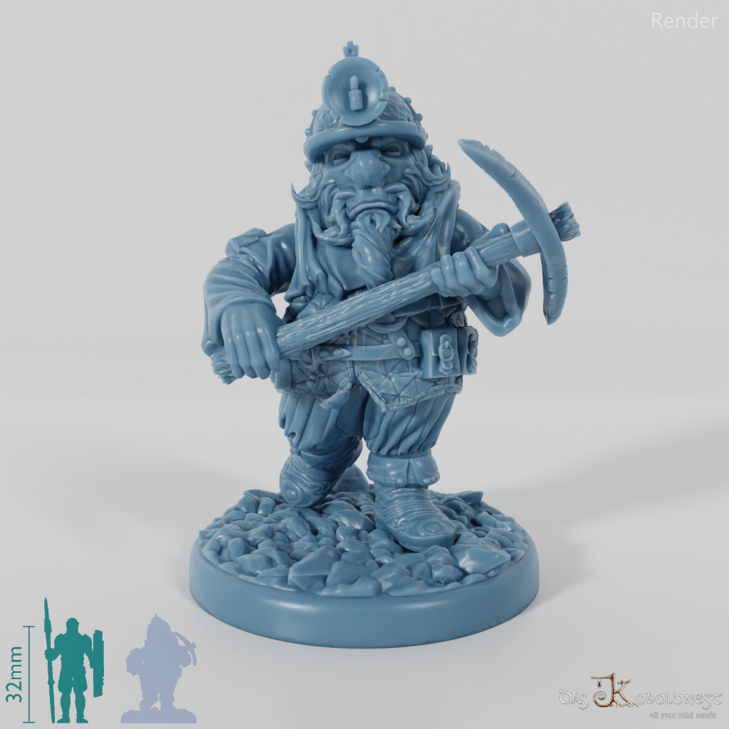 Zwergen-Bergarbeiter 11