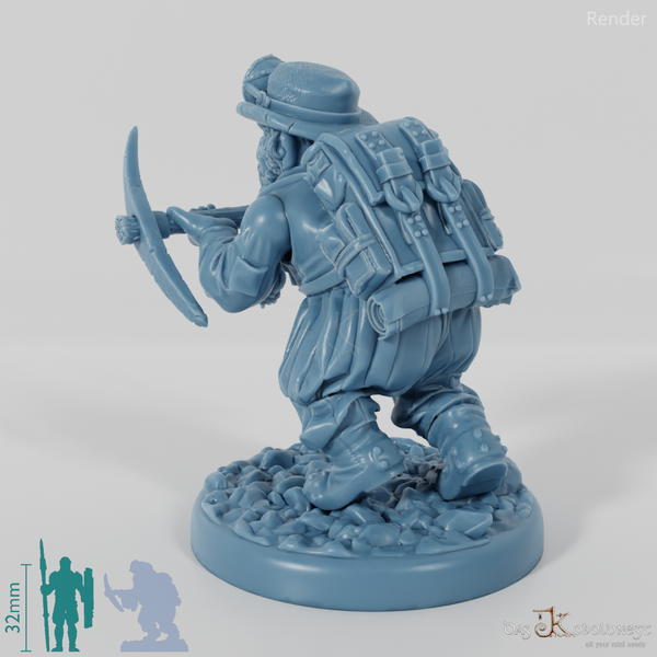 Zwergen-Bergarbeiter 14