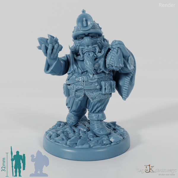 Zwergen-Bergarbeiter - Set 03