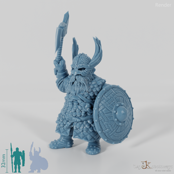 Zwergen-Infanterie (Schuppenrüstung) 02