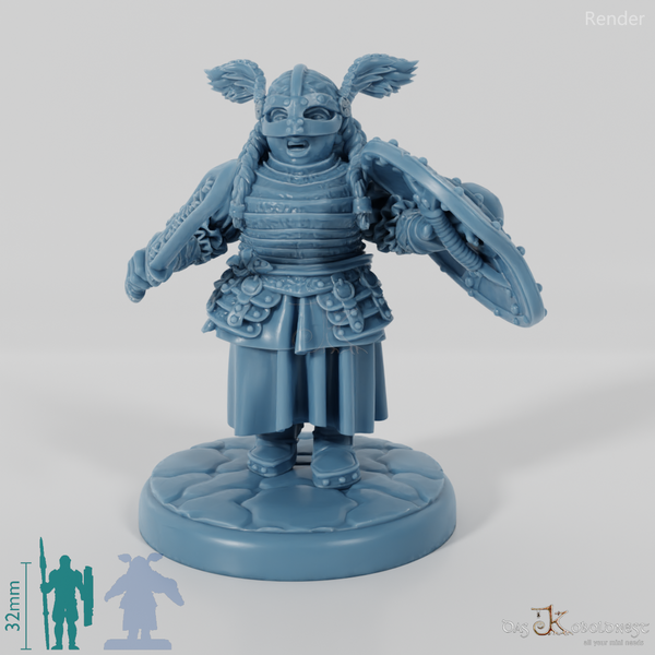 Zwergen-Schildmaid 08