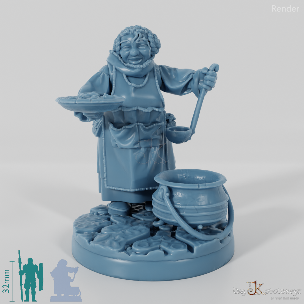 Zwergen-Zivilisten (Weiblich) - Komplettset