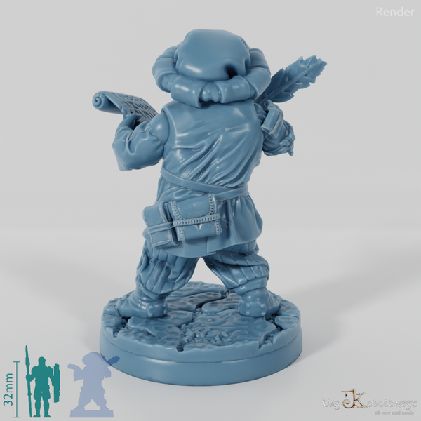 Zwergen-Zivilist 05 (Schreiber)