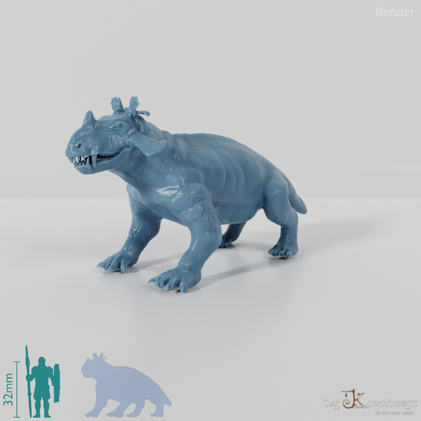 Estemmenosuchus mirabilis 01 - JJP