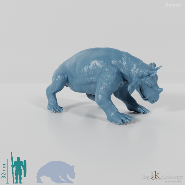 Estemmenosuchus mirabilis 03 - JJP