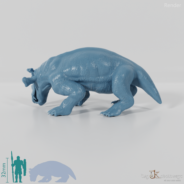 Estemmenosuchus mirabilis 05 - JJP