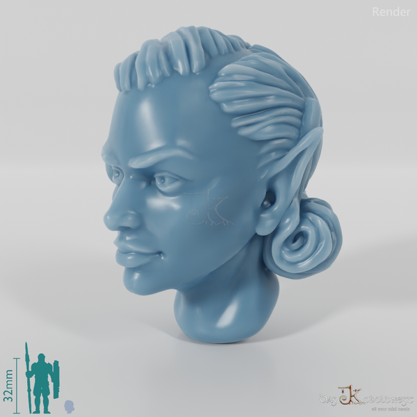 Frauenkopf - Elfin Retro 2