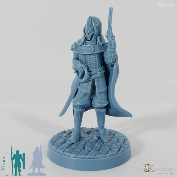 Astralelfen-General mit Maske 01