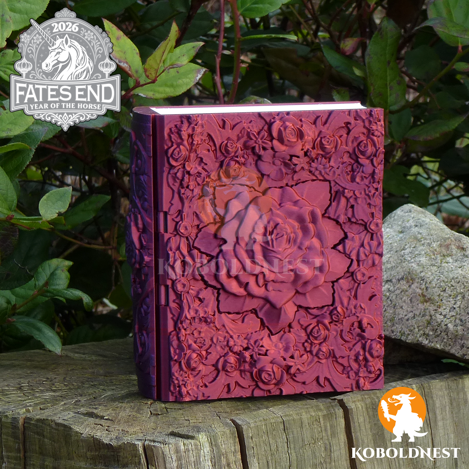 Foliantenbox - Rose