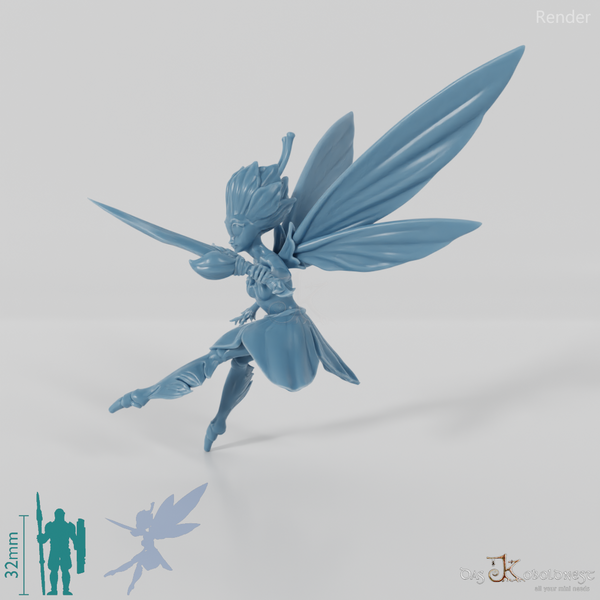 Selige Feen-Kriegerin D 03