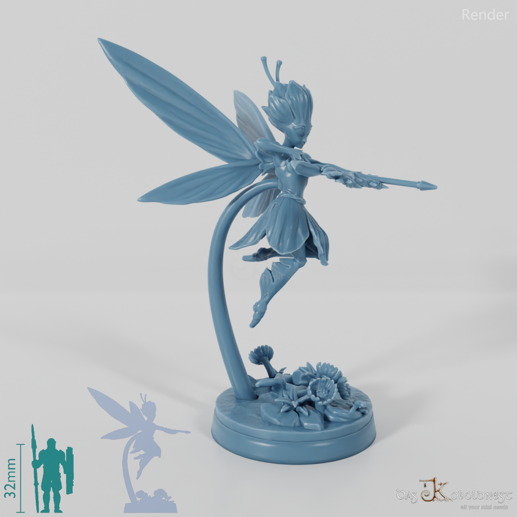 Selige Feen-Bogenschützin A 02