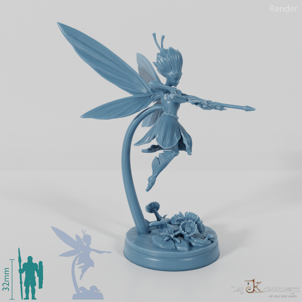 Selige Feen-Bogenschützin A 02