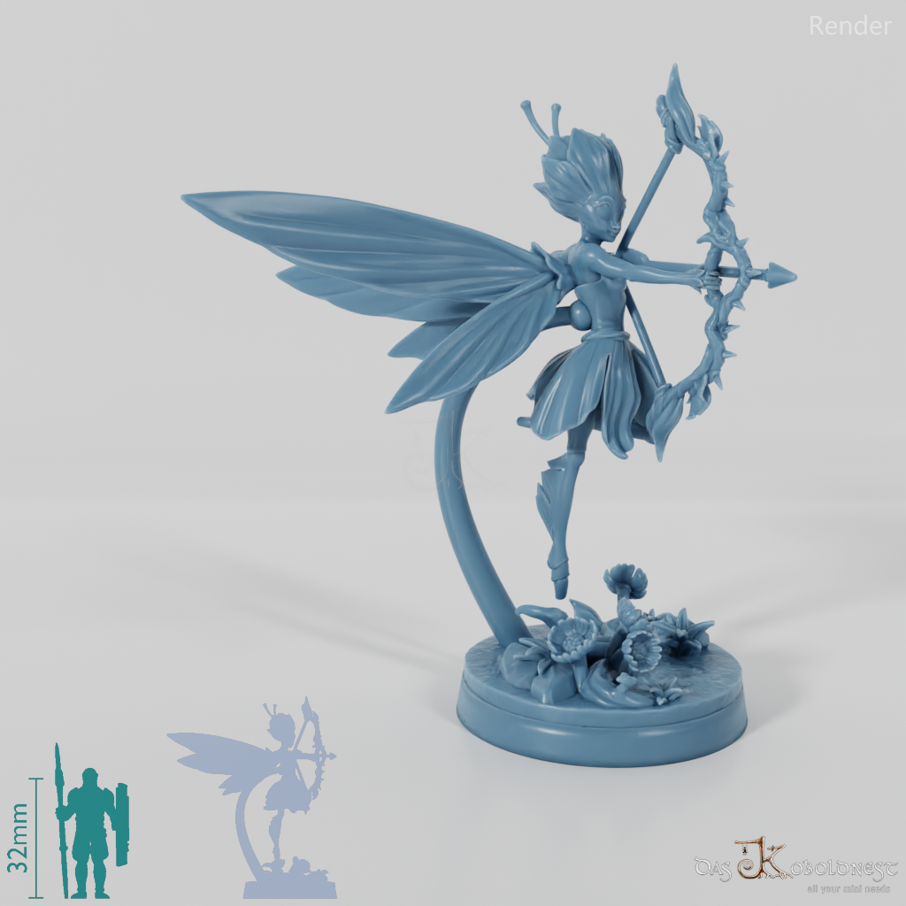 Selige Feen-Bogenschützin B 01