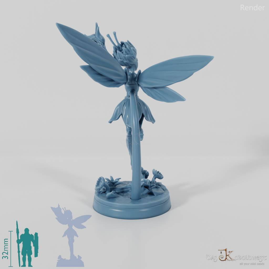 Selige Feen-Harfenistin